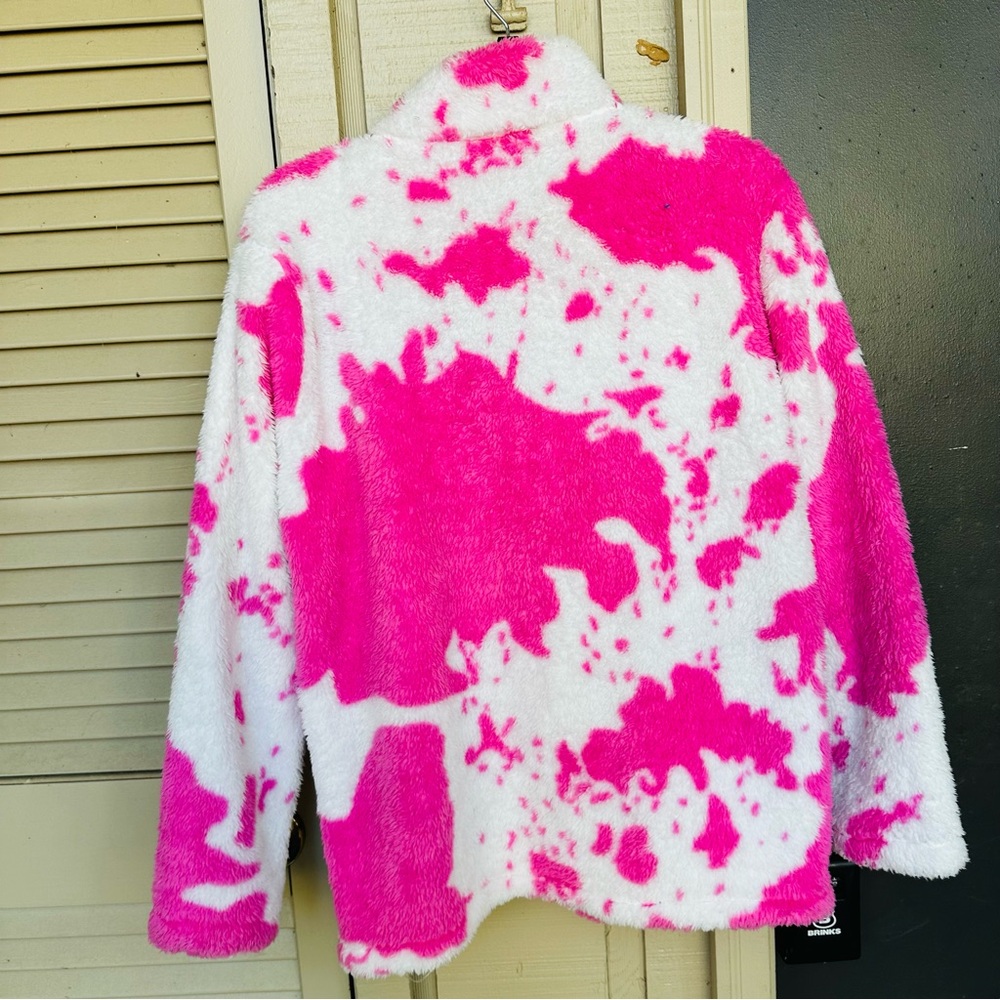 Women’s Boutique Sherpa Pullover Size Medium - Picture 2 of 3
